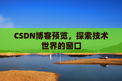 CSDN博客预览,探索技术世界的窗口